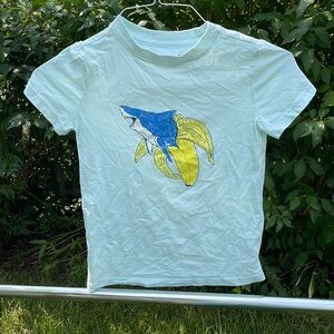 Shark banana shirt